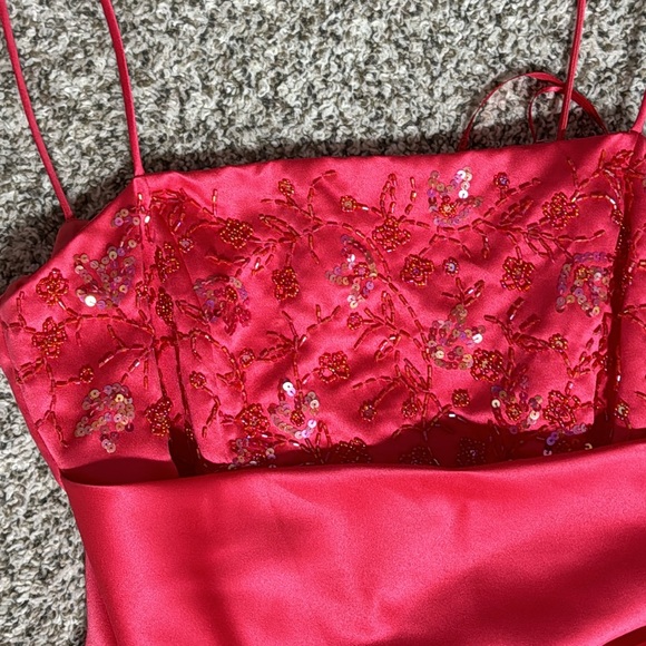 pink prom dress vintage - Picture 6 of 10